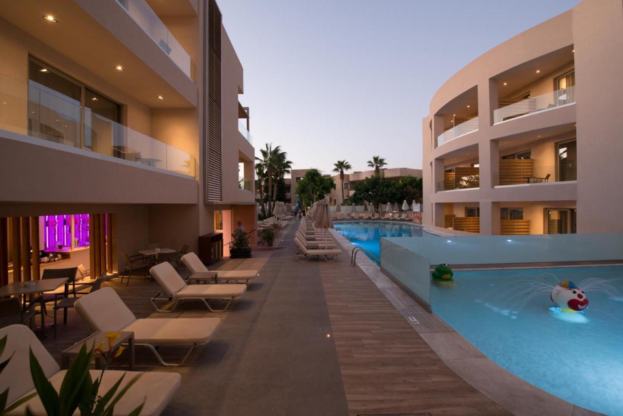 Cactus Beach Hotel Stalida Exterior foto